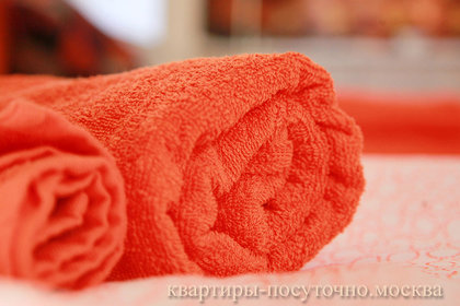 Чистые махровые полотенца